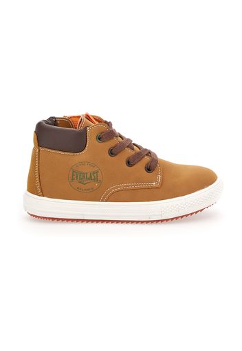 Everlast Scarpe Stringate Bambino Marrone In Materiale Sintetico Con Chiusura Stringata