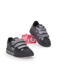 Everlast Sneakers Bambina Nero In Materiale Sintetico Con Chiusura In Velcro
