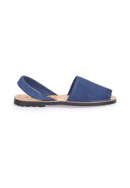 Fly Nature Sandali Donna Blu In Pelle