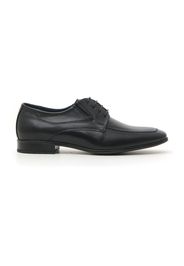 Girza Scarpe Stringate Uomo Nero In Pelle Con Chiusura Stringata