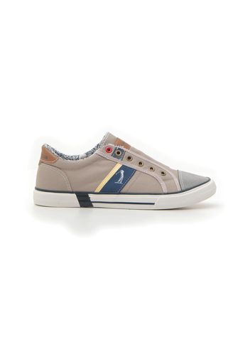 Golf Club Sneakers Uomo Beige In Materie Tessili