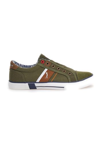 Golf Club Sneakers Uomo Verde In Materie Tessili