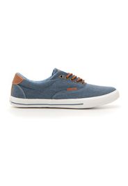 Golf Club Sneakers Uomo Blu In Materie Tessili Con Chiusura Stringata