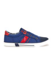 Golf Club Sneakers Uomo Blu In Materie Tessili