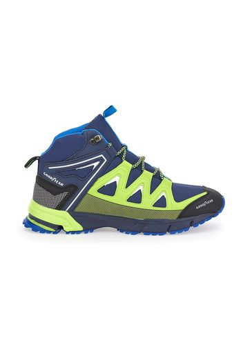 Goodyear Scarpe Da Trekking Uomo Blu In Materiale Sintetico/materie Tessili Con Chiusura Stringata