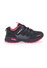 Goodyear Scarpe Da Trekking Donna Nero In Materiale Sintetico/materie Tessili Con Chiusura Stringata