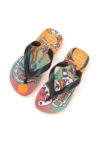 Havaianas Ciabatte Bambino Arancione In Materiale Sintetico