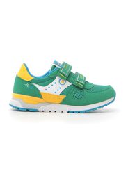 Johes Land Sneakers Bambino Verde In Materie Tessili/materiale Sintetico Con Chiusura In Velcro