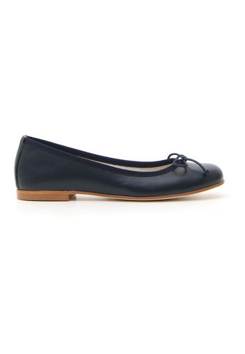 Le Preziose Ballerine Donna Blu In Pelle