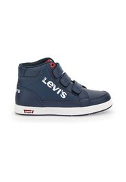 Levi's Sneakers Bambino Blu In Materiale Sintetico Con Chiusura In Velcro