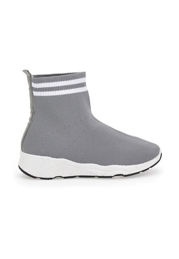 Maira Socks Shoes Donna Grigio In Materie Tessili