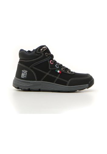 Marina Militare Sneakers Bambino Nero In Materiale Sintetico Con Chiusura Con Cerniera