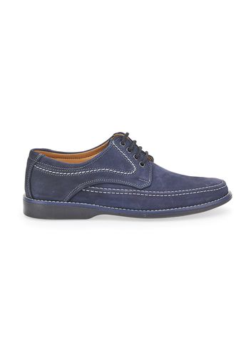 Marmaduke Scarpe Stringate Uomo Blu In Pelle Con Chiusura Stringata