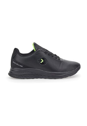 Max Dillan Sneakers Uomo Nero In Materiale Sintetico Con Chiusura Stringata