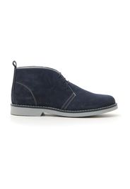 Max Dillan Scarpe Stringate Uomo Blu In Pelle Con Chiusura Stringata