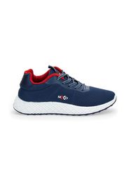 Max Dillan Scarpe Da Ginnastica Uomo Blu In Materie Tessili/materiale Sintetico Con Chiusura Stringata