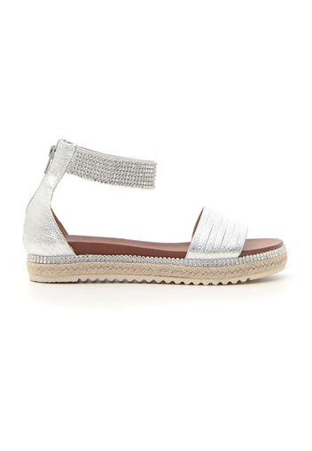 Mio Tempo Espadrillas Donna Arancione In Materiale Sintetico Con Chiusura Con Cerniera