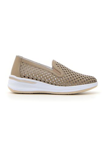 Mio Tempo Sneakers Donna Beige In Materiale Sintetico