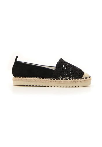 Mio Tempo Espadrillas Donna Nero In Materie Tessili