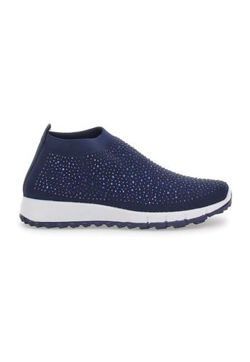 Mio Tempo Socks Shoes Donna Blu In Materie Tessili