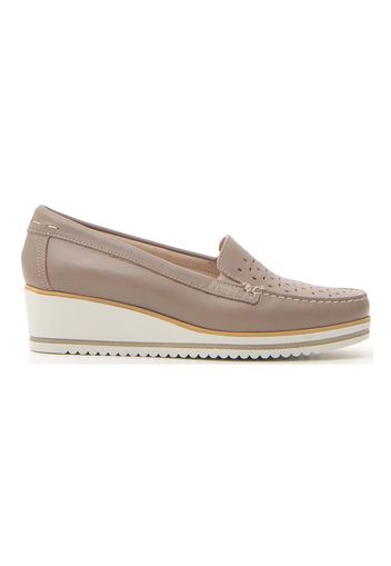 Mocassino It. Mocassini Donna Beige In Pelle