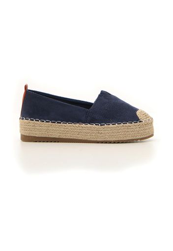 Mon Dieu Espadrillas Donna Blu In Materie Tessili/materiale Sintetico