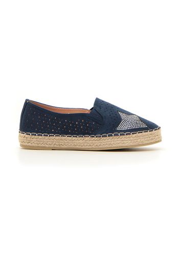 Mya Benita Espadrillas Donna Blu In Materie Tessili