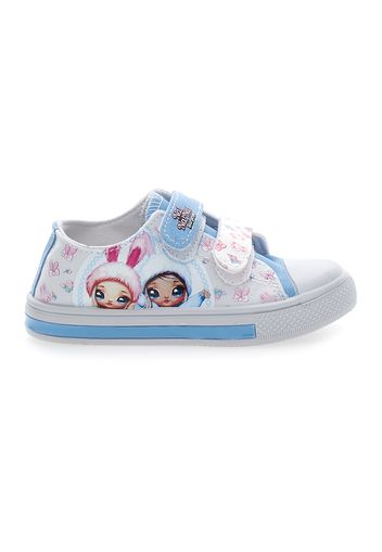 Na Na Surpr. Sneakers Bambina Bianco In Materie Tessili/materiale Sintetico Con Chiusura In Velcro