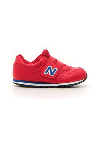 New Balance 373erb Bambino Rosso In Materiale Sintetico Con Chiusura In Velcro