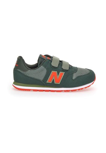 New Balance 500tpg Bambino Verde In Materie Tessili Con Chiusura In Velcro