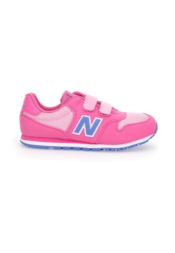 New Balance 500tpp Bambina Rosa In Materie Tessili Con Chiusura In Velcro