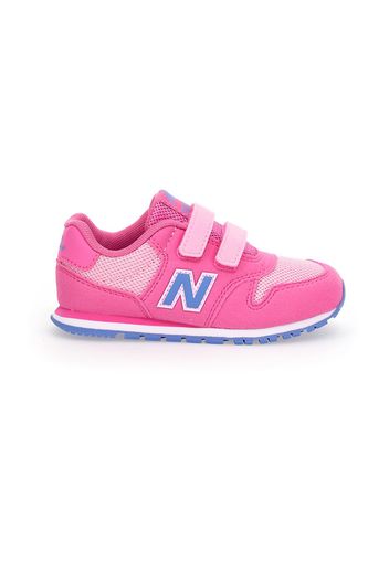 New Balance 500tpp Bambina Rosa In Materie Tessili Con Chiusura In Velcro