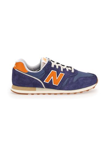 New Balance 373 Uomo Blu In Pelle/materie Tessili Con Chiusura Stringata