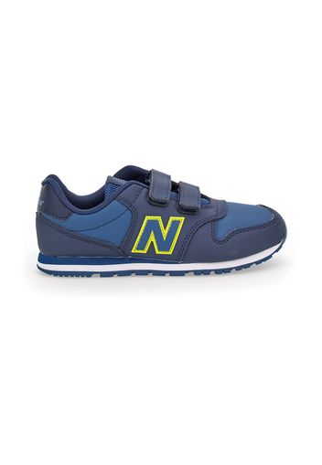 New Balance 500 Bambino Blu In Materiale Sintetico Con Chiusura In Velcro