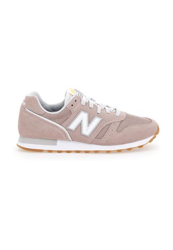 New Balance 373 Hr2 Donna Rosa In Pelle/materie Tessili Con Chiusura Stringata