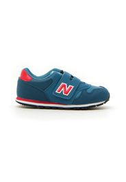 New Balance 373knr Bambino Blu In Materiale Sintetico/materie Tessili Con Chiusura In Velcro