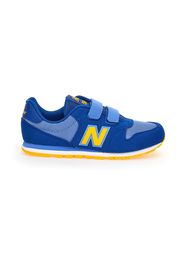 New Balance 500tpl Bambino Blu In Materie Tessili Con Chiusura In Velcro