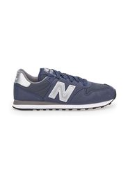 New Balance 500nay Uomo Blu In Materie Tessili Con Chiusura Stringata