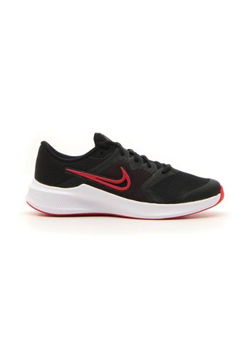 Nike Downshifter 11 Bambino Nero In Materiale Sintetico/materie Tessili Con Chiusura Stringata