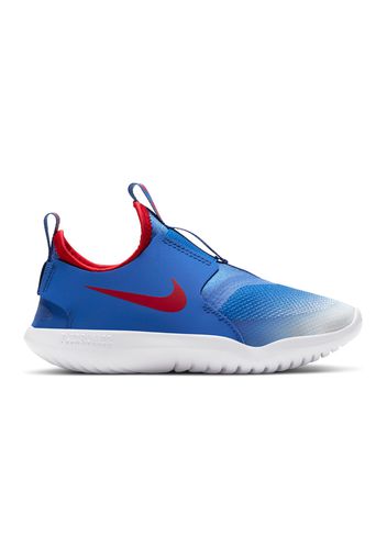 Nike Flex Runner (ps) Bambino Blu In Pelle/materie Tessili