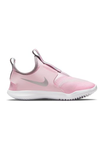 Nike Flex Runner Bambina Rosa In Pelle/materie Tessili