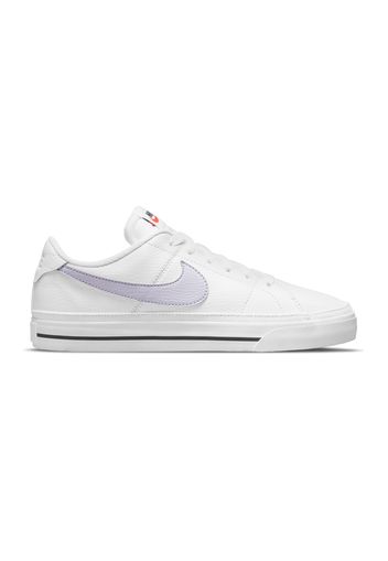 Nike Court Legacy Donna Bianco In Pelle/materiale Sintetico Con Chiusura Stringata