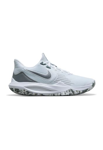 Nike Precision 5 Uomo Grigio In Materie Tessili Con Chiusura Stringata