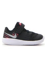 Nike 7256 004 Bambina Nero In Pelle/materie Tessili Con Chiusura In Velcro