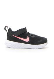 Nike Revolution 5 (tdv) Bambina Nero In Pelle/materiale Sintetico Con Chiusura In Velcro