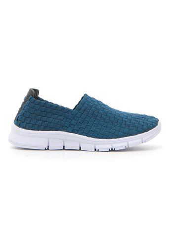 Overland Sneakers Donna Blu In Materie Tessili/materiale Sintetico