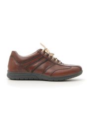 Pittarello Air Sneakers Uomo Marrone In Pelle Con Chiusura Stringata