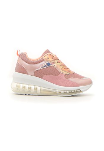 Plocadi Sneakers Donna Rosa In Materiale Sintetico/materie Tessili Con Chiusura Stringata