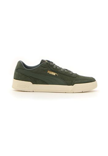 Puma Caracal Sd Uomo Verde In Pelle Con Chiusura Stringata