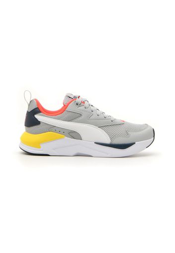 Puma X Ray Lite Bambino Grigio In Materie Tessili Con Chiusura Stringata